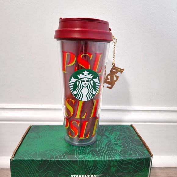 Starbucks Odyssey Limited Edition PSL 16oz Tumbler With Charm - Picture 4 of 7